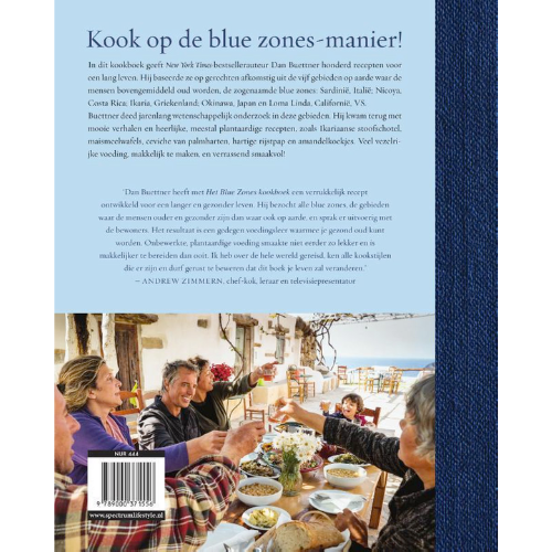 achterpagina blue zones kookboek